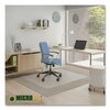 Deflecto Antimicrobial Chair Mat, Medium Pile Carpet, 60x46, Rectangular, Clear CM14442FAM
